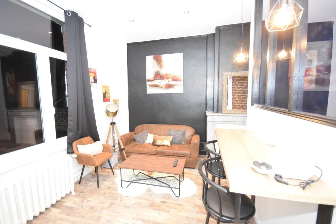 Lerelaisdodile11 - Bel Appart Chic Indust - Hypercentre - Tram Valenciennes Exterior foto